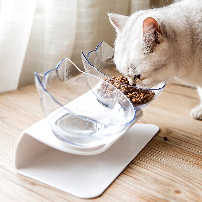 Orthopedic Anti-Vomiting Cat Feed Bowls